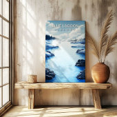 Blue Lagoon Iceland Destination Leinwanddruck