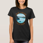 Blue Lagoon Island Distressed Circle T-Shirt (Vorderseite)