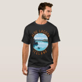 Blue Lagoon Island Distressed Circle T-Shirt (Vorne ganz)