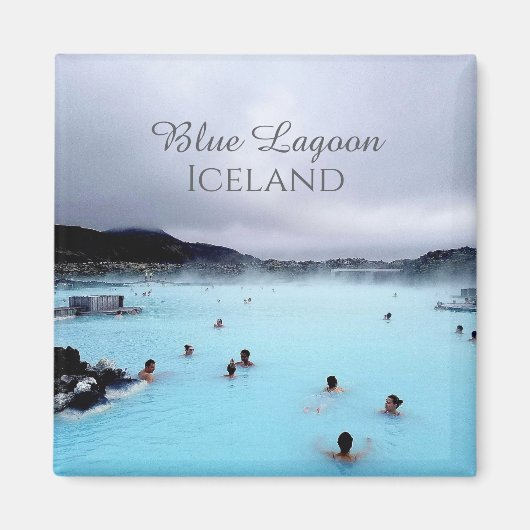 Blue Lagoon Island Magnet (Vorne)
