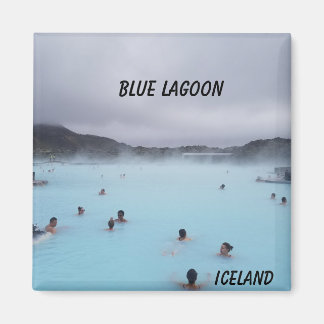 Blue Lagoon Island Magnet