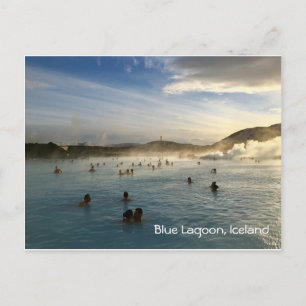 Blue Lagoon Island Postcard Postkarte