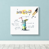 Blue Lagoon Leinwanddruck (Insitu (Holzboden))