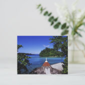 Blue Lagoon, Port Antonio, Jamaika Postkarte (Stehend Vorderseite)