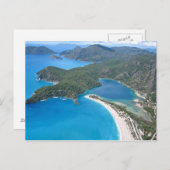 Blue Lagoon Postkarte (Vorne/Hinten)