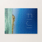 Blue Lagoon Seascape, Fidschi Puzzle (Horizontal)