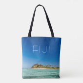 Blue Lagoon Seascape, Fidschi Tasche (Rückseite)