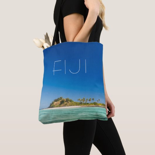 Blue Lagoon Seascape, Fidschi Tasche (Von Nahem)