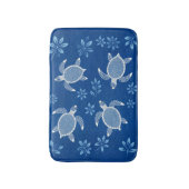 Blue Lagoon Turtles Badematte (Vorderseite Vertikal)