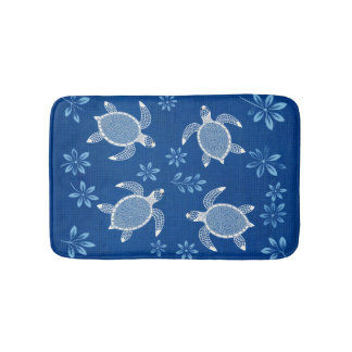 Blue Lagoon Turtles Badematte