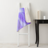 Blue Lagos Wassercolor Abstrakt Sherpadecke (Beispiel)