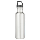 Blue Laina Enterprises  Edelstahlflasche (Rückseite)