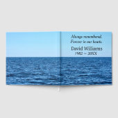 Blue Lake Michigan Gästebuch (Voll)