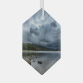 Blue Lake Ornament Aus Glas (Vorderseite Rechts)