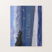 Blue Lake Tahoe Nevada & California Puzzle (Vertikal)