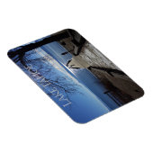 Blue Lake Tahoe Pier Magnet (Rechte Seite)