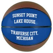 Blue Lakehouse Basketball (Vorderseite)