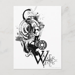 Blue Lantern Graphic 2 Postkarte