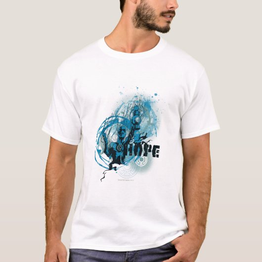 Blue Lantern Graphic 3 T-Shirt (Vorderseite)