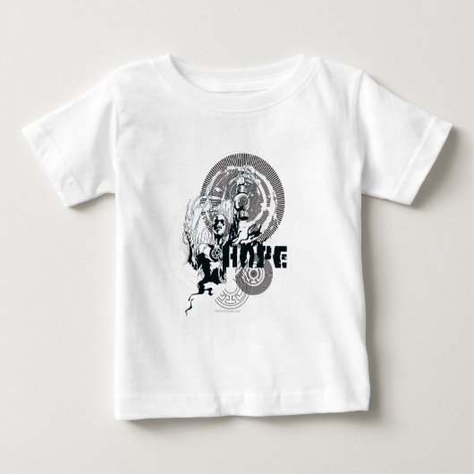 Blue Lantern Graphic 4 Baby T-shirt (Vorderseite)