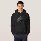 Blue Lantern Graphic 4 Hoodie (Vorne ganz)