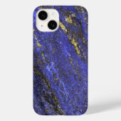 Blue Lapsus Lazuli Case-Mate iPhone Hülle (Rückseite)