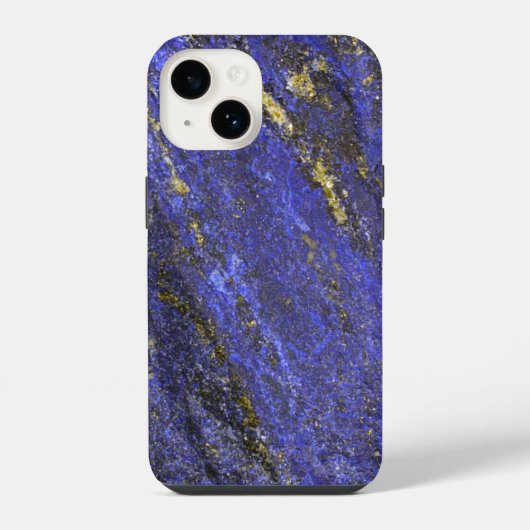 Blue Lapsus Lazuli iPhone Hülle (Rückseite)