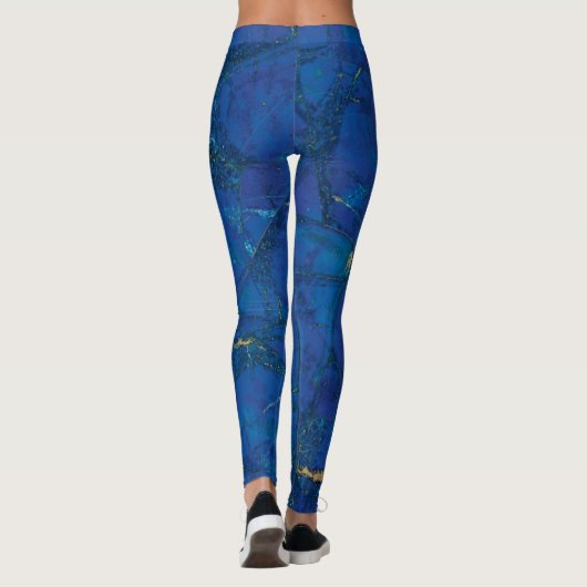 Blue Lapsus Lazuli Leggings (Rückseite)