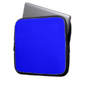 Blue Laptop Sleeve (Vorderseite Links)