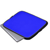 Blue Laptop Sleeve (Vorne Knopf)