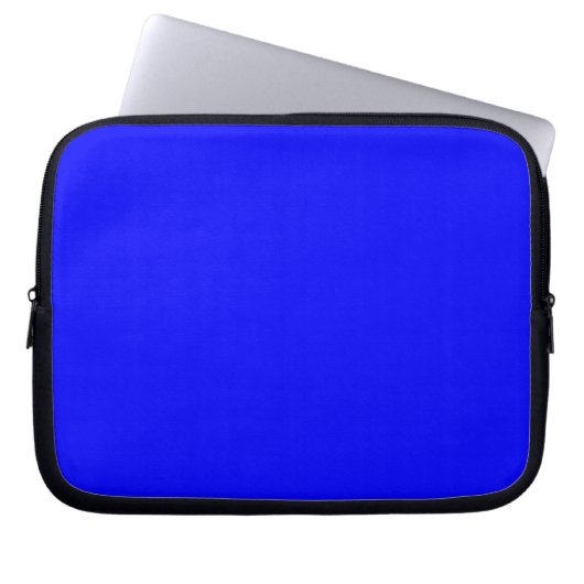 Blue Laptop Sleeve (Vorderseite)