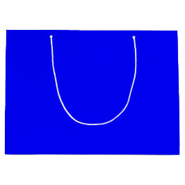 Blue Large Gift Bag Große Geschenktüte