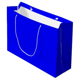 Blue Large Gift Bag Große Geschenktüte