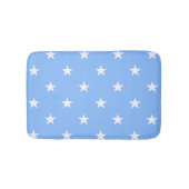 Blue Large Stars Bath Mat Badematte (Vorderseite)