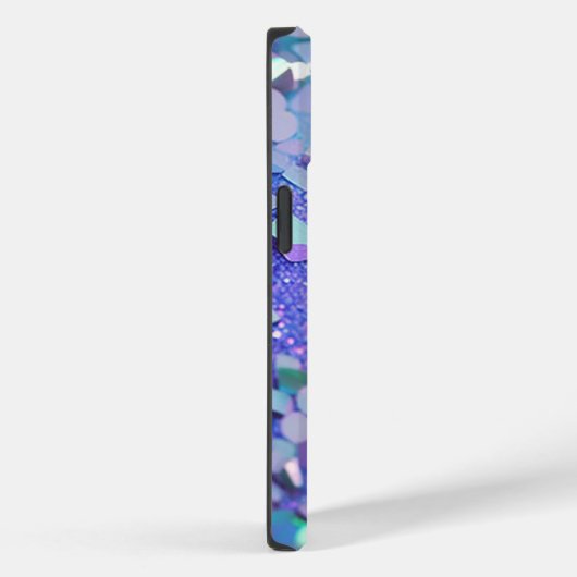 Blue Lavender Mint Glitzer iPhone Mate Tough Case (Rückseite / Rechts)