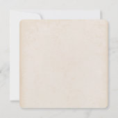 Blue Lavender Sakura und Liebesvögel Hochzeit Einladung (Rückseite)