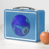 Blue Lawn Bowl, Metall Brotdose (Beispiel)