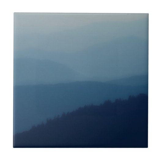 Blue Layers Fliese (Vorderseite)