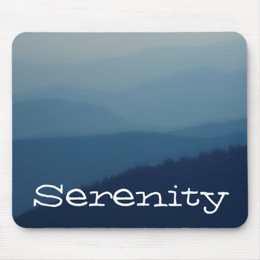 Blue Layers Mousepad (Vorne)