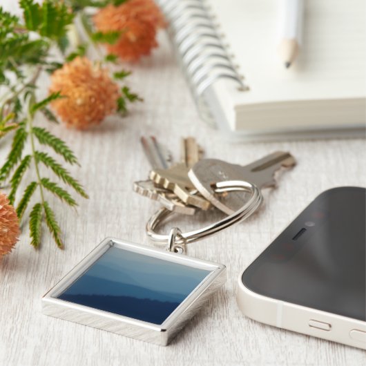 Blue Layers Schlüsselanhänger (Seite)