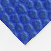 Blue leather skin texture skin fleecedecke (Ecke)