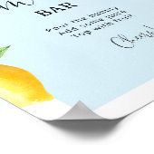 Blue Lemon Mama-osa Bar Poster (Ecke)