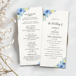 Blue Lemon Mediterranean Ceremony Programm