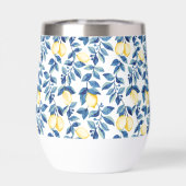 Blue Lemon Watercolor Thermal (Rückseite)