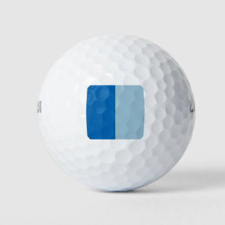 Blue Lemonade und Aquamarine Duo Tone Golfball