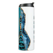 Blue Leopard Mama Thermosbecher (Nach links gedreht)