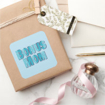 Blue Leopard Print Bonus Mama