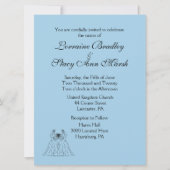 Blue Lesbian Einladung (Vorderseite)