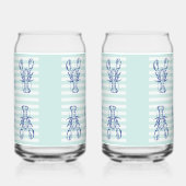 Blue LGeburters Dosenglas (Links)