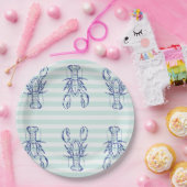 Blue LGeburters Pappteller (Party)